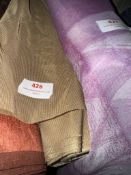 *10 m x 1.4m Roll of beige webbing type Fabric