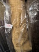 *10m X 1.4 M Roll of Leaf Patterned Curtain Type Fabric