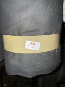 *60 m x 1.4m Roll of black heavy cotton type Fabric