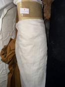 *55m X 1.4m Roll of White Muslin Type Fabric