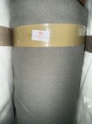 *82m X 1.4m Roll of Grey Linen Type Fabric