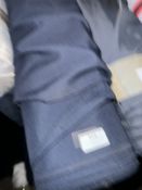 *30 m x 1.4 m navy blue curtain fabric