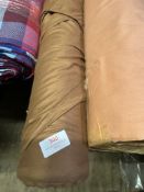 *15m X 1.4m Roll of Brown Fabric