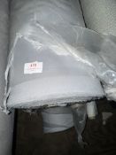 *40 m x 1.4m Roll of grey contract Fabric