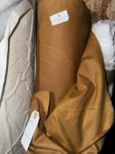 *46m X 1.4m Roll of Tan Coloured Waxed Fabric