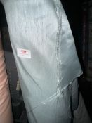 *30m X 1.4 M Roll of Blue Raw Silk Slub Look Fabric