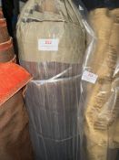 *50m X 1.4m Roll of Green And Brown Curtain Type Fabric