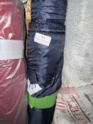 *47m X 1.4m Roll of Navy Blue Lining Type Fabric