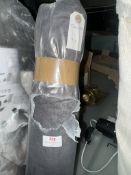 *7.5m X 1.4m Roll of Grey Suede Type Fabric