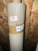 *3.5m X 1.4m Roll of Greyish Faux Leather Fabric