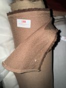 *10m X 1.4m Roll of Heavy Duty Chocolate Brown Upholstery Fabric