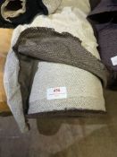 *40 m x 1.4m Roll of brown upholstery fabric