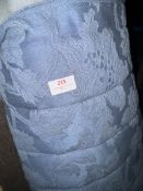 *10m X 1.4m Roll of Quilted Blue Fabric