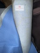*5m X 1.4m Roll of Checked Waterproof PVC/Faux Leather Type Wipeable Fabric