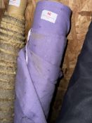 *9m X 3m Roll of Aqua/Grey Upholstery Fabric