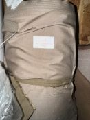 *77m X 1.4m Roll of Taupe Polycotton Fabric