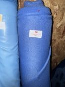 *12m X 1.4m Roll of Blue Upholstery Fabric