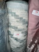 *10m X 60” Roll of Aztec/Geometric Designed Curtain Type Fabric