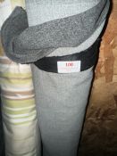*12m X 60” Roll of Grey Upholstery Fabric