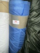 *57m X 1.4 M Roll of Blue Lining Fabric
