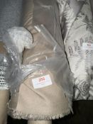 *20m X 1.4m Rolls of Taupe Linen Effect Fabric