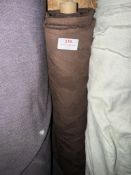 *10m X 1.4m Roll of Chocolate Brown Coloured Furnishing Fabric