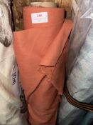 *30m X 1.1m Wide Roll of Coral Cotton Lining Type Fabric