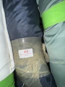 *25 m x 1.4 m blue lining Fabric