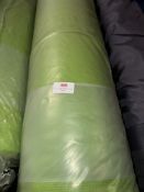 *35 m x 1.4m Roll of green contract Fabric