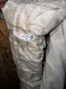 *6m X 1.4m Roll of Checked Velvet Fabric