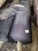 *55 m x 1.3m Roll of stretch metalic print dress type Fabric