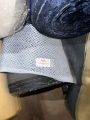 *30 m x 1.4m Roll of perforated look suede type upholstery Fabric