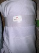 *63m X 1.4m Roll of 100% Cotton Lilac Coloured Fabric