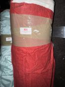 *28m X 1.4m Roll of Red Traditional Design Upholstery Fabric