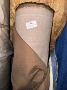 *20m X 1.4m Roll of Cappucino Coloured Fabric