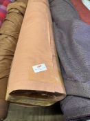 *60m X 1.4m Roll of Orange Cotton Type Fabric