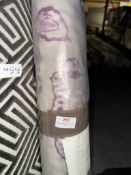 *19m X 1.4m Roll of Printed Cotton Type Fabric