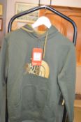North Face Green Hoodie Size: S