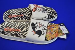 Kid's Flintstones Flipflops Size: 4