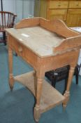 Small Pine Dressing Table