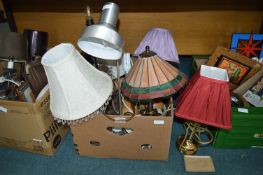 Assorted Table Lamps