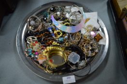 Tray Lot of Costume Jewellery
