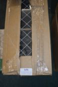 *Two Packs of Black Design Tiles