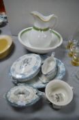 Vintage Jug & Bowl Set, Tureens, etc.