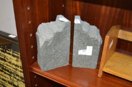 Pair of Granite Bookends