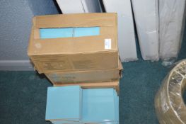 *Three and a Half Packs of GoodHome Blue Wall Tile