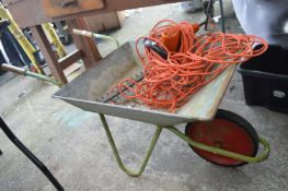 Wheelbarrow, and a Black & Decker Hedge Trimmer