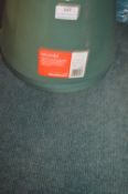 *Three GoodHome Small Green Lampshades