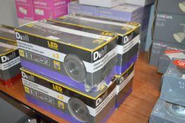 *Four Packs of Three Diall LED Fixed Downlights