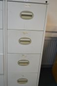 Silverline Four Drawer Filing Cabinet